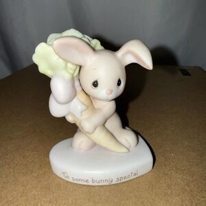Vintage Precious Moments Bunny Figurine To Some Bunny Special 1982